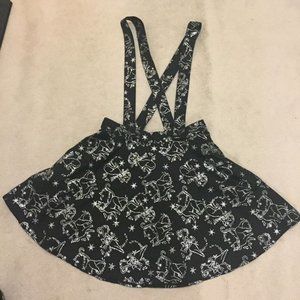 Sailor Moon Luna suspender skirt